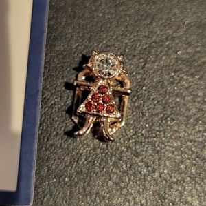 Keep Collective Key Girl Birthstone zcahrm Rose gold- January